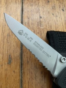 Puma Knife: Puma HUNTEC Linerlock Folding Knife With Pouch-1