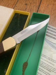 Puma Rare model 970 Game Warden 1987 Hoffritz Folding Lock Knife in box & Warranty #43782