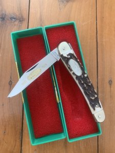Puma A G RUSSELL 1974 Luger Pistol Commemorative Club Knife No:0402