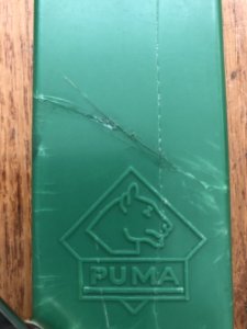 Puma Rare model 971 Game Warden 1971 Folding Lock Knife in box Serial Number 43782