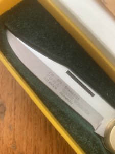 Puma Rare model 970 Game Warden 1992 Folding Lock Knife in box Serial Number 26291