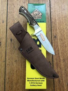 Puma Knife: Puma SGB BlackTail Knife with Stag Handle