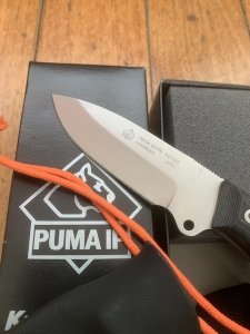 Puma Knife: Puma IP Neck Knife in Kydex Sheath