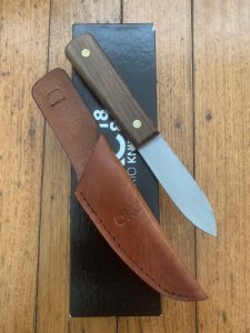 Ontario 2022 Model Old Hickory Fish & Small Game Knife with Leather Sheath