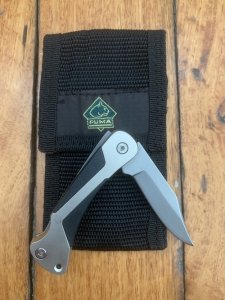 Puma Knife: Puma German Made 2003 Pilot Model 23 2255 with Puma Black Nylon Pouch