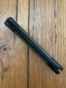 Puma Knife: Puma Rare Commando Model Lock back Knife with Black ABS Handle 1985