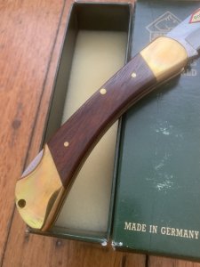 Puma Rare Model 965 Deer Hunter 1995 Folding Lock Knife Serial #25591