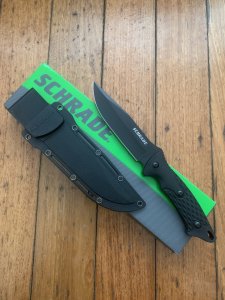 Schrade Knife: Schrade SCHF30 Tactical Drop Point Knife With Kydex Sheath