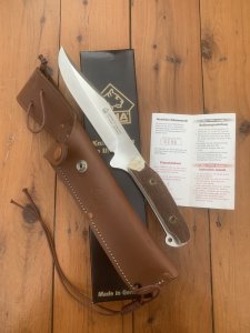 Puma Knife: Puma 2002 Bowie II Special Edition Handmade Knife with Stag Antler Handle