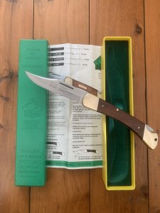Puma Rare model 970 Game Warden 1993 Folding Lock Knife in box #49392