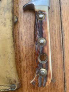 Puma Knife: 1985 Puma Skinner 'USER' with Stag Handle #41582