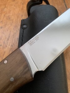 Kizlyar Knife: Kizlyar Original Sterkh-2 Plain Edge Blade