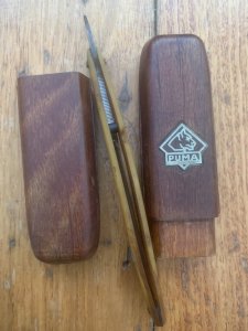 Puma Knife: Rare Puma Original Cut Throat Razor No 88 in *Original Wooden Box