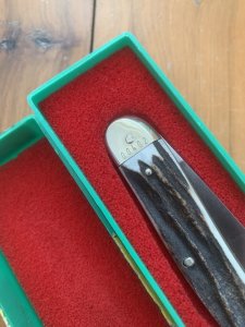 Puma A G RUSSELL 1974 Luger Pistol Commemorative Club Knife No:0402