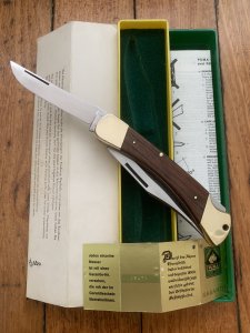Puma Rare Model 972 Game Warden 1974 Twin Blade Folding Lock Knife with Box #45471