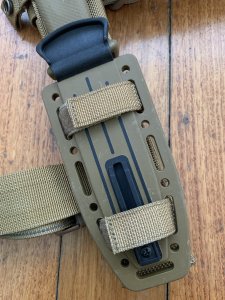 Gerber Model LMF II Drop Point Military Knife in Thigh Sheath