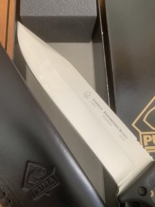 Puma Knife: Puma 2026 Model German GEK Expedition Knife in Black Box