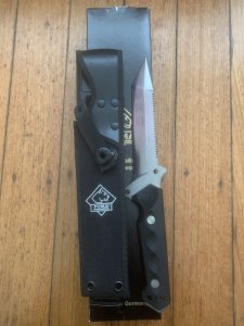 Puma Knife: Puma Rare early 2000's Huntac Scout Tactical Survival Knife