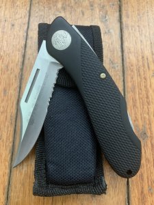Puma Knife: Puma Protec Zytel 1996 Folding Lock blade Knife with Pouch #30691
