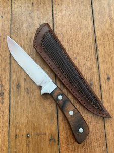 G96 JET-AER Japanese made Fixed Blade Knife with Custom Sheath