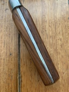 Puma Knife: Puma 6394 Rare Original 1977 Hunters Companion with Jacaranda Handle