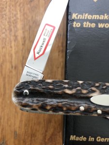 Puma Knife: Puma Taschenmesser 421 Pocket Knife with Stag Antler Handle