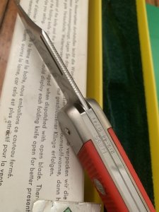 Puma Knife: Puma Rare 1981 model 230868 Angler Knife with original box and warranty #26182