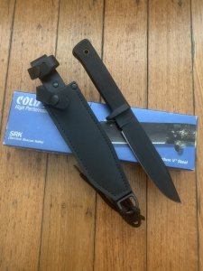 COLD STEEL SRK-Survival-Rescue-Knife Made in USA in Tactical Leather Sheath