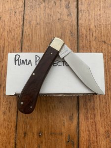 Puma 1972 Prospector Model 667 Single Blade Folding Knife with Jacaranda Handle #20271