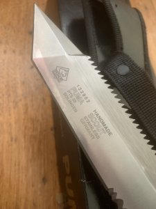 Puma Knife: Puma Rare early 2000's Huntac Scout Tactical Survival Knife