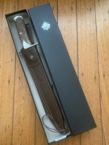 Puma Knife: Puma IP El Perro Boar & Deer Hunter with Stag Antler Handle