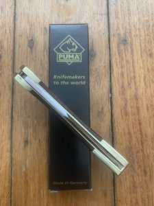 Puma Knife: Puma 2018 CUB Folding Lock Knife with Plumwood Handle