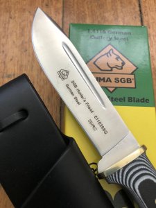 Puma SGB Knife: Puma SGB Hunters Friend G10  Handle