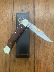 Puma Knife: Puma Castellan Folding Knife with Snakewood Handle