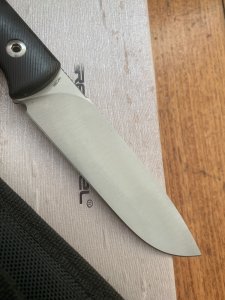 Real Steel Knives BushCraft Plus Set Knife with Nylon Sheath With Front Pouch
