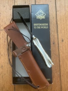 Puma Knife: Puma Hunters Pal 1997 in Original Sheath and Original Box