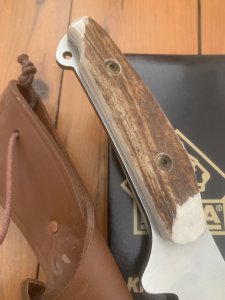 Puma Knife: Puma 2002 Bowie II Special Edition Handmade Knife with Stag Antler Handle
