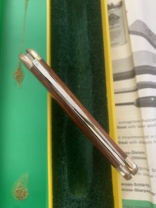 Puma Model 835 Junior 1982 Folding Lock Knife in original box & Warranty #27282
