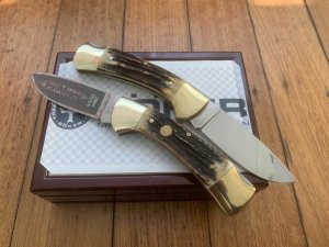 A Pair of Boker Tree brand Classic 4000 Solingen German Lock Knives in Display Box