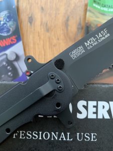 CRKT SPECIAL FORCES BLACK SPEAR POINT FOLDING LOCK KNIFE