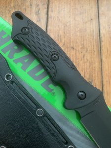 Schrade Knife: Schrade SCHF30 Tactical Drop Point Knife With Kydex Sheath