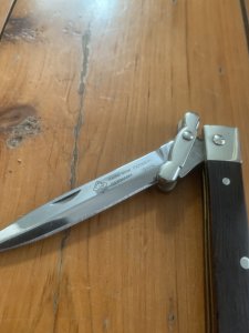 Puma Knife: Puma 2004 Small Medici Lock back Knife with Rosewood Handle