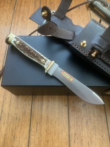 Puma Knife: 2024 Puma Waidbesteck Set (Waidblatt and Nicker) twin knife set