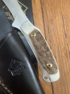 Puma Knife: Puma 2007 Hunters Pal II Hunting Knife with Stag Handle 118397