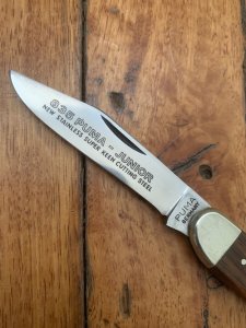Puma Model 835 Junior 1981 Folding Lock Knife Serial Number 26182