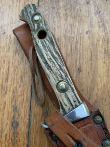 Puma Knife: Puma 6394 Original 1969 Hunters Companion in original sheath