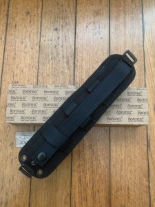 LionSTEEL Italy. Model M5 G10 G10 Handle Silver Blade with Tactical Sheath