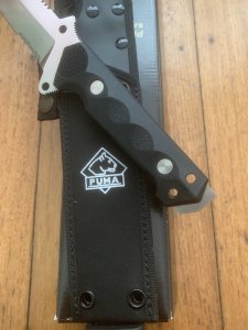 Puma Knife: Puma Rare 2005 Huntac SCOUT Tactical Survival Knife in Box