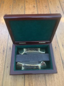 A Pair of Boker Tree brand Classic 4000 Solingen German Lock Knives in Display Box