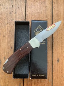 Puma Knife: Puma 2014 4 Star Full Sized Folding Lock Knife with Cocobolo wood Handle